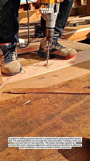 Precision Wood Drilling Trick That Saves Time on Construction Sites