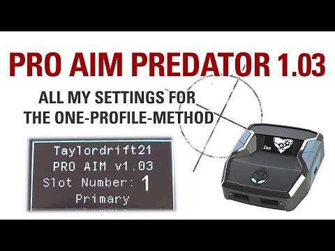 How Do I Setup My Script | Pro Aim: Predator | One-Profile-Method | Tips, Tricks and Explanations