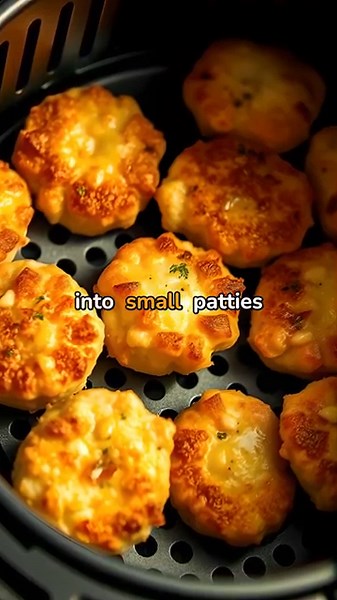 Easy Air Fryer Portuguese Bacalhau (Codfish Cakes) #airfryer #recipe