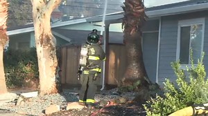 Fire damages 2 Concord homes