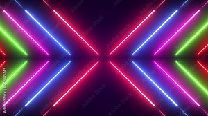 Retro neon backgrounds, for any creative usages video in 4k, motion graphics loop backgrounds.