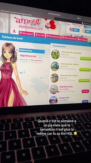 Amour Sucré Épisode 18 : Fin de Campus Life