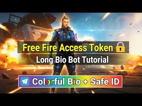 How to Get Free Fire Access Token Safely ✅ | Long Bio Telegram Bot Tutorial