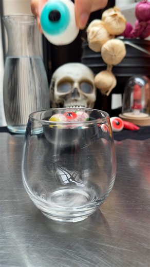 29K views · 73 reactions | Bloody Eyeball Cocktail! Frightfully good sips ️ | Chefclub Network | Facebook