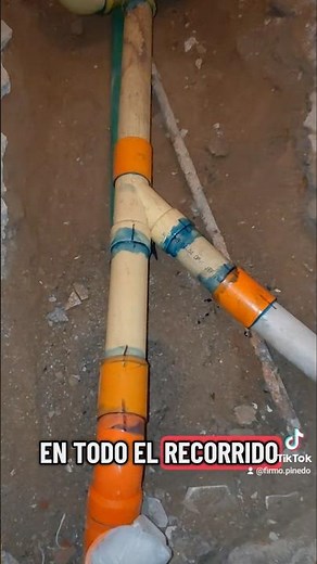 instalación de tubería de aguas negras en baño l #arquitectura #construccion #tips #tutorial