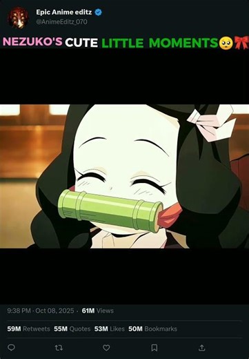 [NEZUKO] [CUTE] [LITTLE] [MOMENTS]#nezuko#cute#little #moments#anime#edit#viral#trending#demonslayer