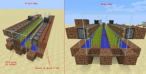 How to create an automatic sugarcane farm in Minecraft