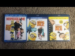 Despicable Me 1,2 & 3 - Blu Ray Showcase