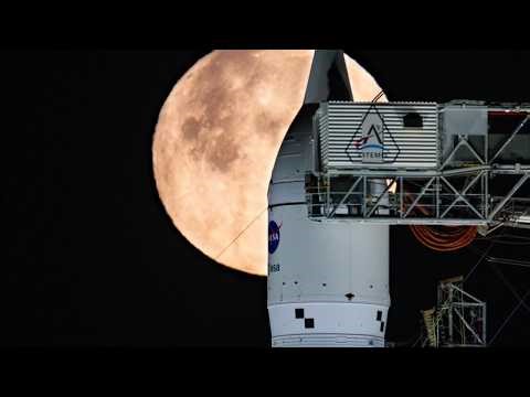 AO VIVO - CONTAGEM REGRESSIVA: LANÇAMENTO DE FOGUETE À LUA - NASA's Artemis II