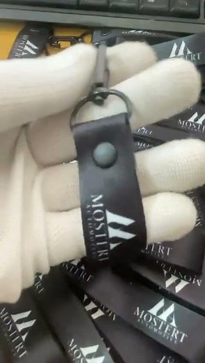Custom polyester key lanyards with logo or design for promotional gifts