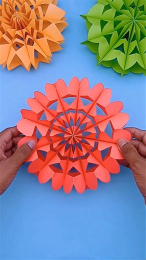 Beautiful 3D Paper Snowflake Design ✨🎄