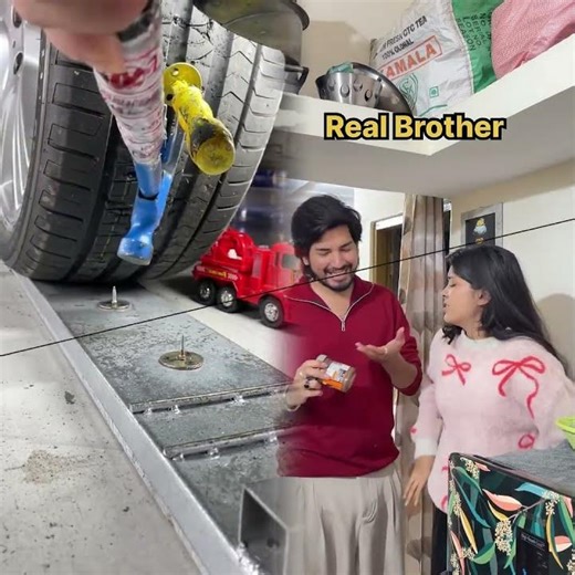 Fake vs Real brother 😂🏻 #shorts