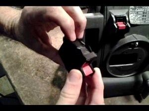 Replacing the Shopsmith Mark V safety switch