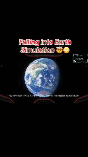 Falling into Earth Simulation