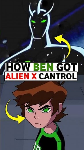 how ben got full control of alien X #ben10 #alien #dc