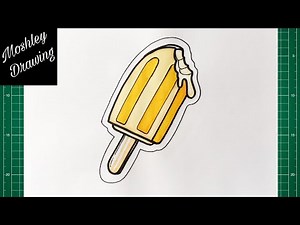 How to Draw a Popsicle Step by Step