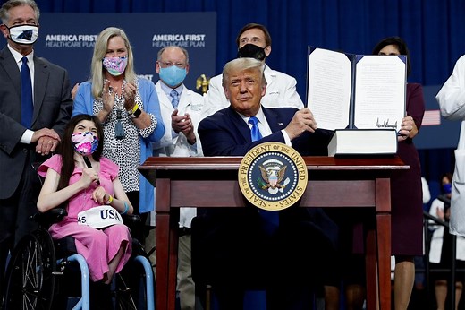 Trump unveils health care plan in North Carolina