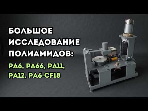 A Large-Scale Study of Polyamides for 3D Printing. Wear Resistance. PA6, PA66, PA11, PA12