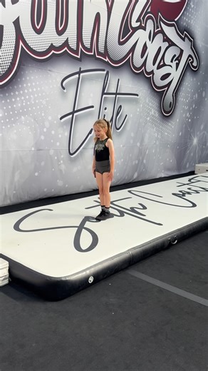 Verity ✨ on Instagram: "2026 Goal ➡️ master my back handspring! Less than a week ago I faced my fear of jumping backwards and did my first back handspring on the trampoline. Tonight, I tried on the air track at Open Gym! Lots practise and cleaning it up to be done but I did it! Here’s to another year of progress and love for this sport! ✨ @southcoastelite #ktnltd #cheer #cheerleading #cheerleader #athlete"