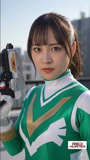 Superheroine preview: Heroine Green Ranger Shows Her Power! #supersentaiseries #superheroine