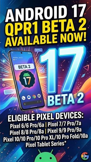 Android 17 QPR1 Beta 2 #android #pixel #google #androidupdate #android17 #pixel10series #pixel10pro