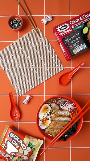 Delicious Ramen Bowl Recipe with Crisp & Chunky Tempura