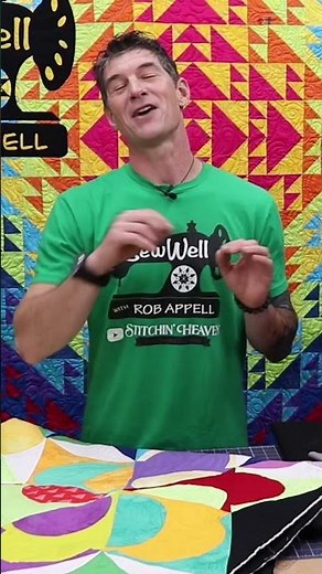 Adding Binding to a quilt with Rob Appell