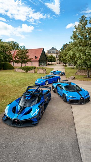 BUGATTI on Instagram: "Blue is a color synonymous with BUGATTI, all the way back to the iconic Type 35 – the most successful racing car of all time – when its vibrant blue shone across the Grand Prix race tracks. Adorning the BOLIDE, CHIRON Pur Sport and EB110 of the modern BUGATTI eras, the famous color thrives as a symbol of BUGATTI Blue heritage. #BUGATTI #CHIRON #BOLIDE #EB110 #Type35 #BUGATTIBlue #BleudeFrance #BUGATTIBlue #LaVieEnBleu – WLTP: bugatti.link/consumption"