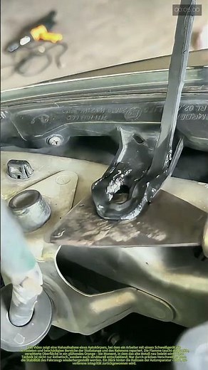 Schweißflamme erweckt verrosteten Metall zum Leben: Wie Handwerker alte Karosserien neu formen