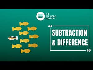 Using the Bar Model approach to understand Subtraction & Difference (Blooming Bar Models S01E03)