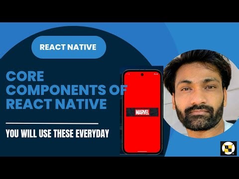 Core Components Of React Native | Tutorial For Beginners | Coding Dots