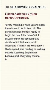 English Shadowing Practice | Intermediate Level (1 Minute Fluency Boost)