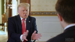 President Trump tells “Axios on HBO” that he stands by his comments wishing alleged child sex trafficker and Epstein associate Ghislaine Maxwell well. “I wish her well. I'd wish you well. I'd wish a lot of people well.” | Axios
