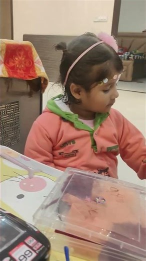 Makeup Artist ⭐⭐ #cutebaby #baby #kids #makeup #artist #heroine