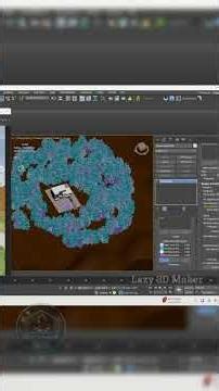 How to use Chaos Scatter brush in 3ds Max. #3d #design #3dsmax #3dart #3dmodelingtutorial