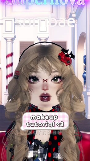 Custom Makeup Tutorial for DTI in Roblox
