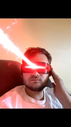 I 3d printed cyclops visor #marvel #xmen #3dprinting #fyp