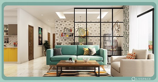 30+ Partition Design Ideas Between Indian Living and Dining Areas Trending in 2026