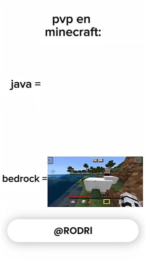 Java PvP VS Bedrock PvP 🔥 #minecraft #viralshort #minecraftguide
