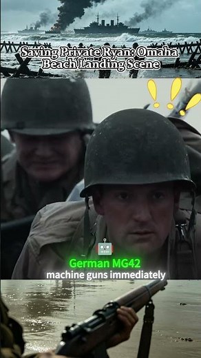 Saving Private Ryan | Omaha Beach Landing Scene#SavingPrivateRyan #OmahaBeach #DDay