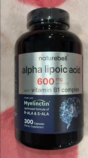 Naturebell Alpha Lipoic Acid 600mg Supplement Overview#AlphaLipoicAcid #Naturebell