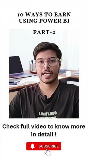 10 Way to earn using Power BI | Freelancing #dataanalytics #job #powerbi #tips #tricks #freelancing