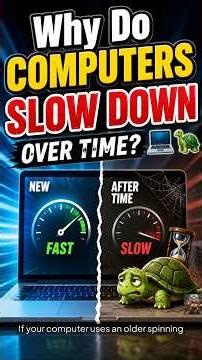 The Real Reason Your PC Gets Slower 👀#shorts