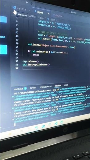 Day 1 make calculate the l*b by python #coding