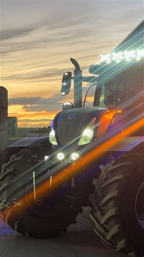 New Holland T7.260 Blue Power Tractor: A Stunning View 😍