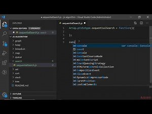 11 7 JavaScript 实现：顺序搜索