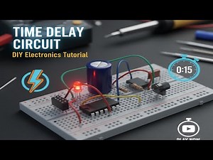 Time Delay Circuit | time delay relay circuit |555 timer delay circuit | on delay timer circuit | #