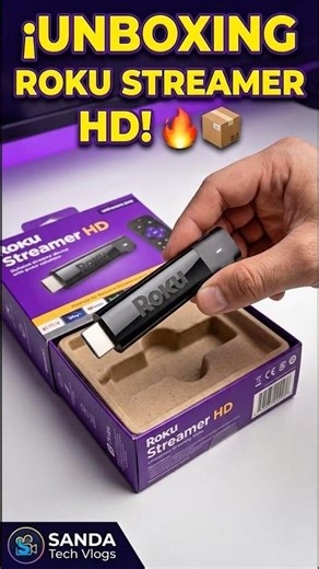 What's in the Roku Streamer HD box? 📦🔥 #shorts