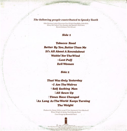 Spooky Tooth - The Best Of Spooky Tooth