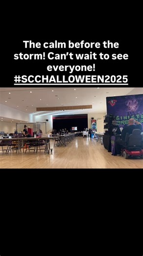 Excited to get the party started here at @sinistercreaturecon #SCCHALLOWEEN2025 | Sinister Creature Con